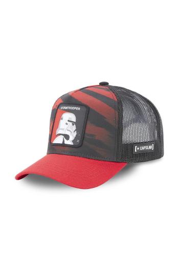 Čepice Capslab X Star Wars , červená barva, s aplikací