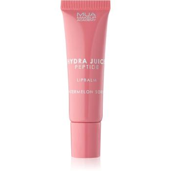 MUA Makeup Academy Hydra-Juice Peptide hydratační balzám na rty pro lesk vůně Watermelon Sorbet 10 ml