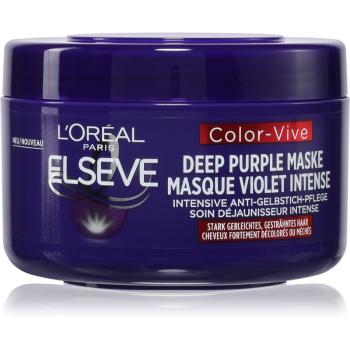 L’Oréal Paris Elseve Color-Vive Purple pečující maska neutralizující žluté tóny 250 ml