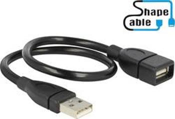 USB 2.0 kabel Delock 83498, 35.00 cm, černá