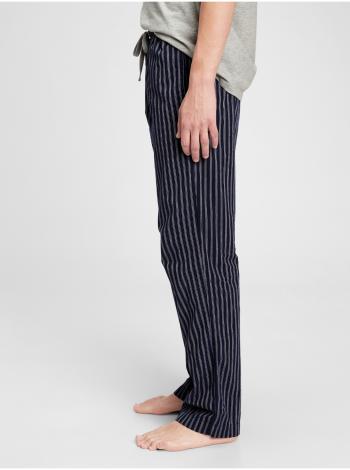 Černé pánské pyžamové kalhoty pajama pants in poplin