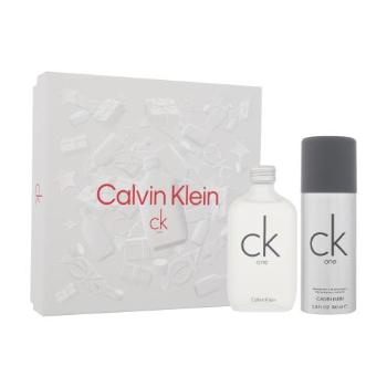 Calvin Klein CK One dárková kazeta toaletní voda 100 ml + deodorant 150 ml unisex