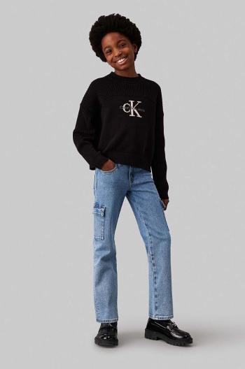 Dětské rifle Calvin Klein Jeans MR STRAIGHT IG0IG02698