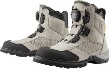 ICON - Motorcycle Gear Stormhawk WP Boots Grey 44 Boty