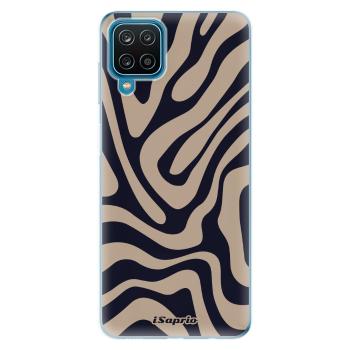 Odolné silikonové pouzdro iSaprio - Zebra Black - Samsung Galaxy A12