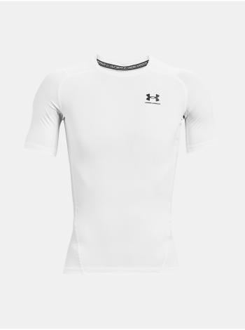 Tričko Under Armour UA HG Armour Comp SS - bílá