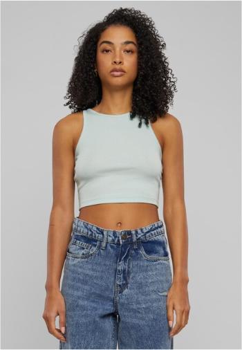 Urban Classics Ladies Organic Cropped Rib Top frostmint - XL