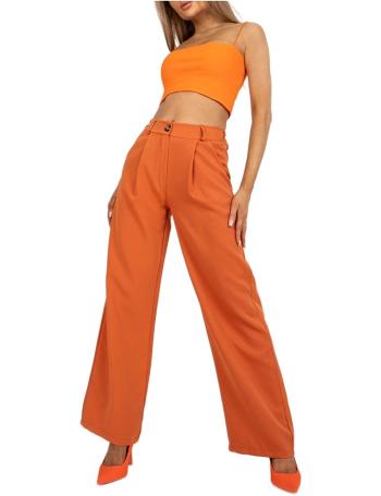 Oranžové široké kalhoty vel. XL
