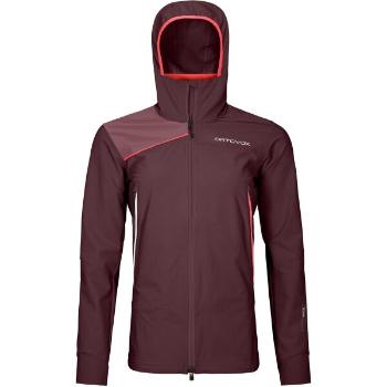 ORTOVOX PALA HOODED JACKET W Dámská bunda, vínová, velikost