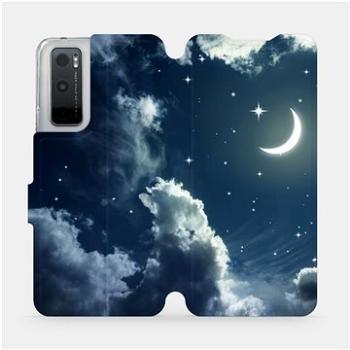 Flipové pouzdro na mobil Vivo Y70 - V145P Noční obloha s měsícem (5903516596485)
