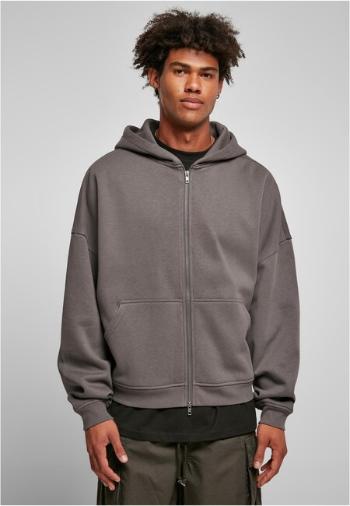 Urban Classics Organic 90's Zip Hoody darkshadow - XS