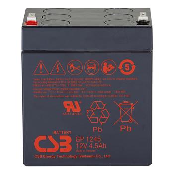 Záložní akumulátor CSB GP1245 12V, 4,5Ah, 60A