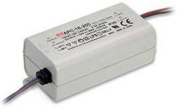 LED driver konstantní proud Mean Well APC-16-350, 16 W (max), 0.35 A, 12 - 48 V/DC