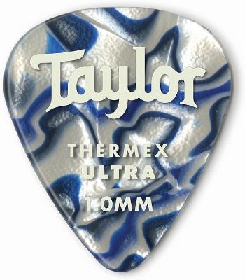 Taylor Premium Darktone Thermex Ultra Picks 351 1.25 Blue Swirl