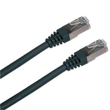 Patchkabel S/FTP,Cat6,2xRJ45, 2m černý