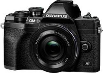 Digitální fotoaparát Olympus OM-D E-M10 Mark IV 1442 EZ Pancake Kit (EZ), 21.8 Megapixel, černá