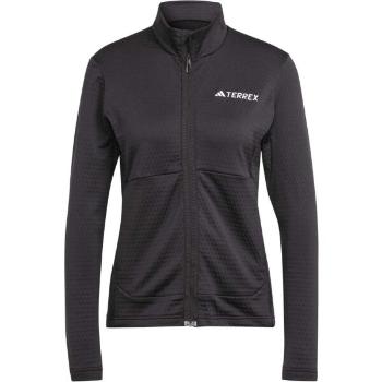 adidas TERREX MULTI LIGHT FLEECE FULL-ZIP W Dámská mikina, černá, velikost