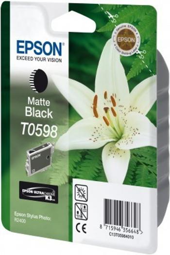 Epson T059840 matná černá (matte black) originální cartridge