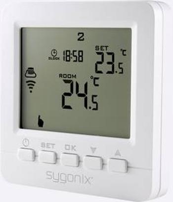 Bezdrátový termostat Sygonix týdenní program, pod omítku, 5 do 35 °C