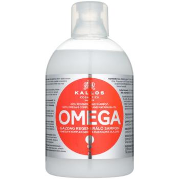 Kallos Omega regenerační šampon s omega 6 komplexem a makadamia olejem 1000 ml