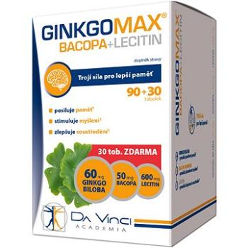 GinkgoMAX+Bacopa+Lecitin DaVinciAcademia tob.90+30 (4531357)