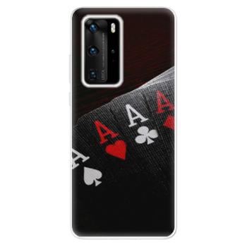 Odolné silikonové pouzdro iSaprio - Poker - Huawei P40 Pro