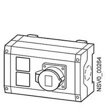 Přístrojová skříňka Siemens BVP:034291, BD01-GK2X/2SD163CEE165