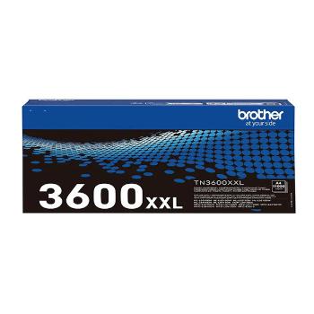 BROTHER TN-3600-XXL - originální toner, černý, 11000 stran