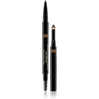 Elizabeth Arden Beautiful Color Brow Perfector automatická tužka na obočí 3 v 1 02 Taupe 0.32 g