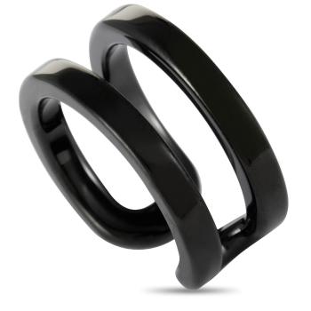 Calvin Klein Originální černý prsten Return KJ0ZBR00010 50 mm