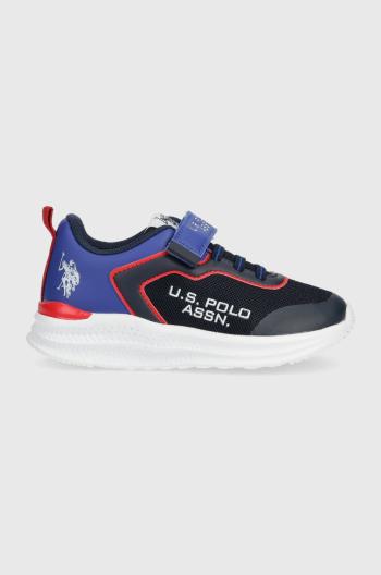 Dětské sneakers boty U.S. Polo Assn. tmavomodrá barva
