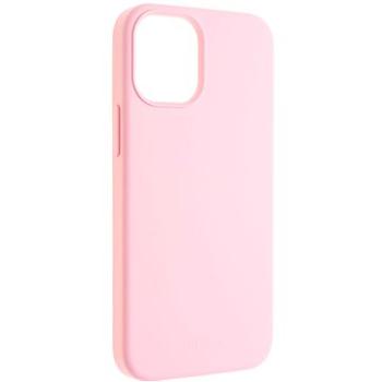 FIXED Flow Liquid Silicon case pro Apple iPhone 12 mini růžový (FIXFL-557-PI)