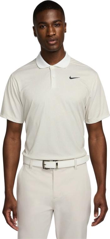 Nike Dri-Fit Victory+ Mens Light Bone/Summit White/Black M Polo košile