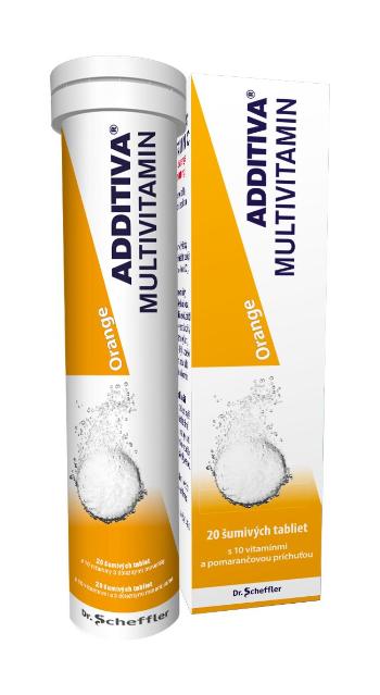 Additiva Multivitamin pomeranč 20 šumivých tablet