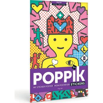 Poppik Samolepkový plakát Pop Art