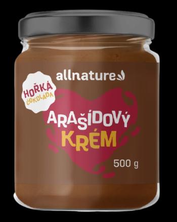 Allnature Arašídový krém s hořkou čokoládou 500 g