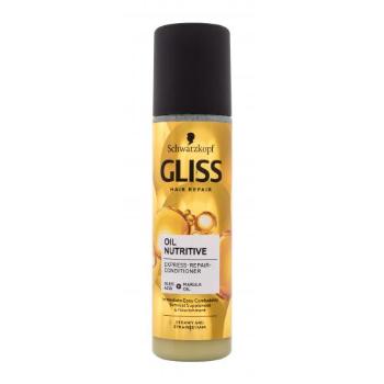 Schwarzkopf Gliss Oil Nutritive Express-Repair-Conditioner 200 ml kondicionér pro ženy na poškozené vlasy; na suché vlasy