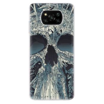 Odolné silikonové pouzdro iSaprio - Abstract Skull - Xiaomi Poco X3 Pro / X3 NFC