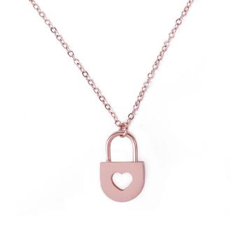 Vuch Dámský náhrdelník Key Rose Gold