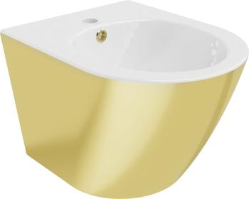 MEXEN Lena bidet závěsný, bílá/zlatá 35224806