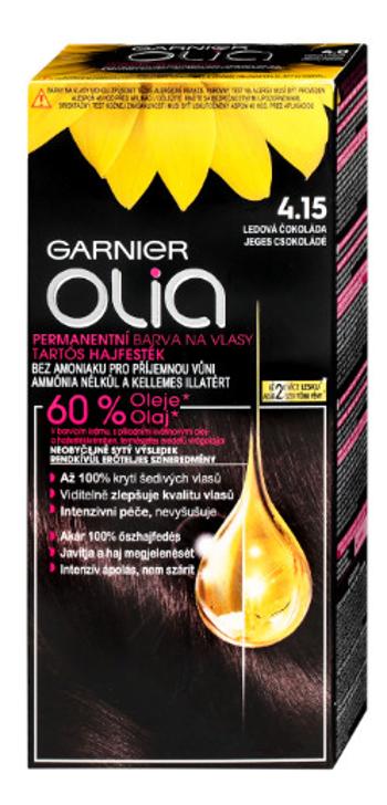 Garnier Olia barva na vlasy 4.15 Ledová Čokoláda 100 g