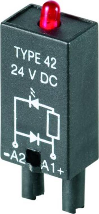 Zasouvací modul s diodou s LED diodou, s varistorem 10 ks Weidmüller 4 RIM 6/24V/UC N/A vhodné pro sérii: Weidmüller řada RIDERSERIES RCL