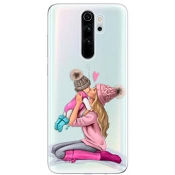 iSaprio Kissing Mom - Blond and Girl pro Xiaomi Redmi Note 8 Pro (kmblogirl-TPU2_RmiN8P)
