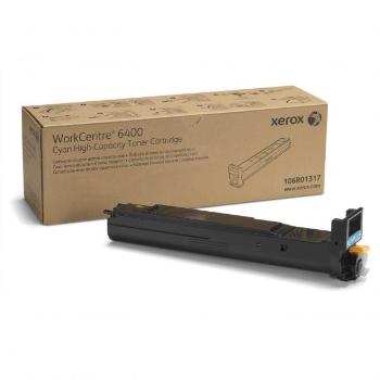 Xerox originální toner 106R01317, cyan, 16500str., high capacity, Xerox WorkCentre 6400