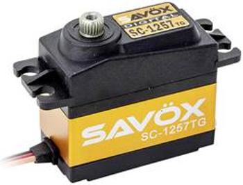 Savöx standardní servo SC-1257TG digitální servo Materiál převodovky kov Zásuvný systém JR