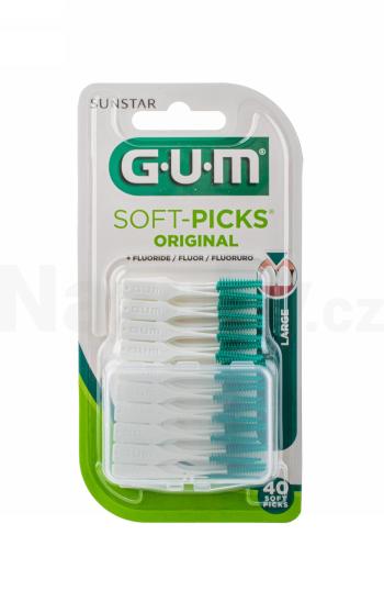 GUM Soft Picks mezizubní kartáčky LARGE 40 ks