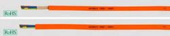 Kabel s gumovou izolací Helukabel H05BQ-F, 22054, 2 x 1 mm², oranžová, 100 m