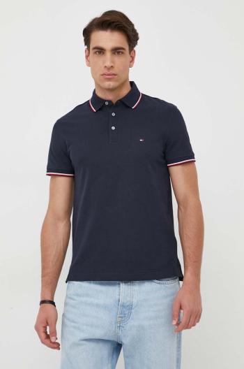 Polo tričko Tommy Hilfiger tmavomodrá barva, MW0MW30750