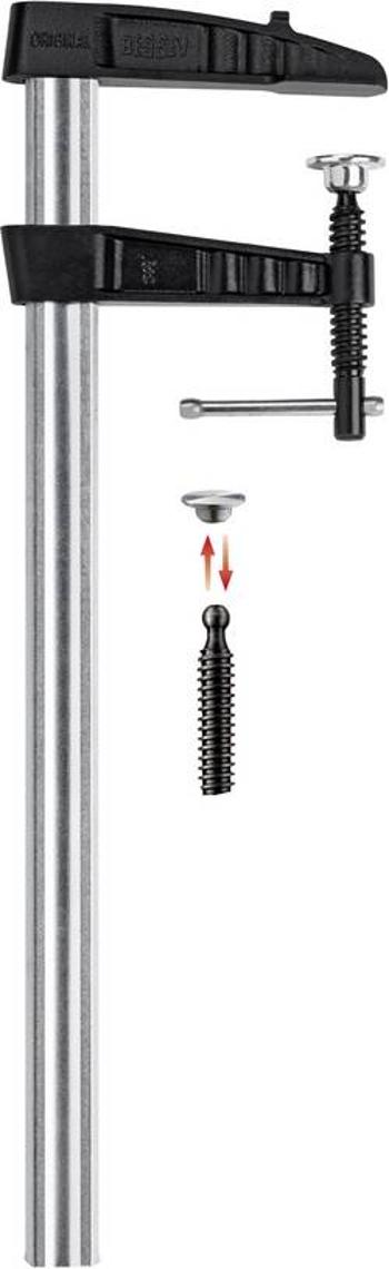 Šroubové ztužidlo z temperované litiny TGK-K 500/120 Bessey TGK50K upínací rozsah:500 mm