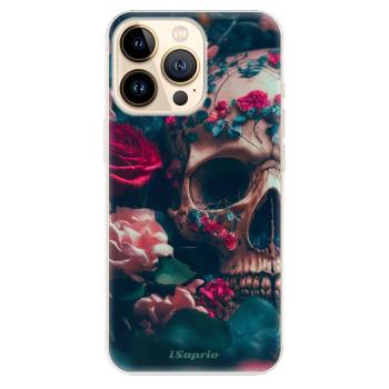 Odolné silikonové pouzdro iSaprio - Skull in Roses - iPhone 13 Pro